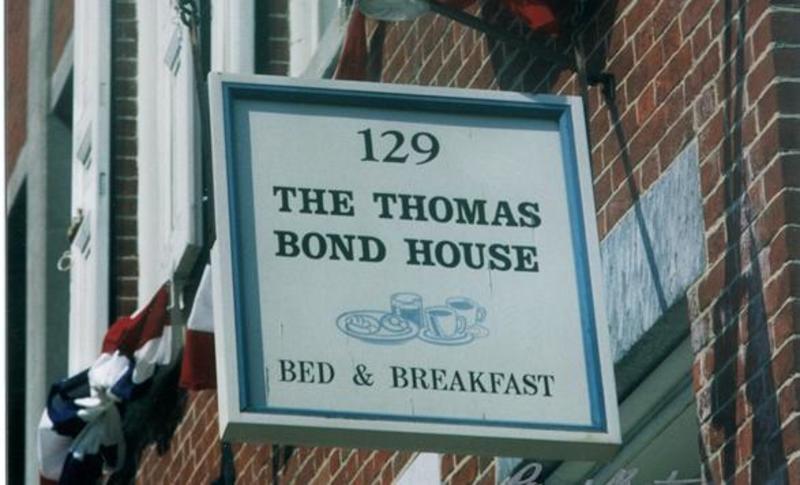 The Thomas Bond House Bed and Breakfast