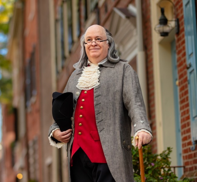 Ben Franklin Impersonator