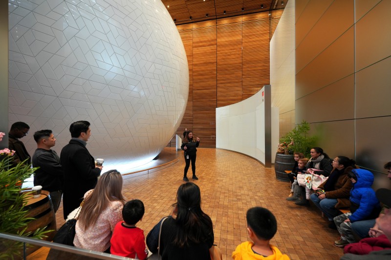 The Universal Sphere at the Comcast Center Campus