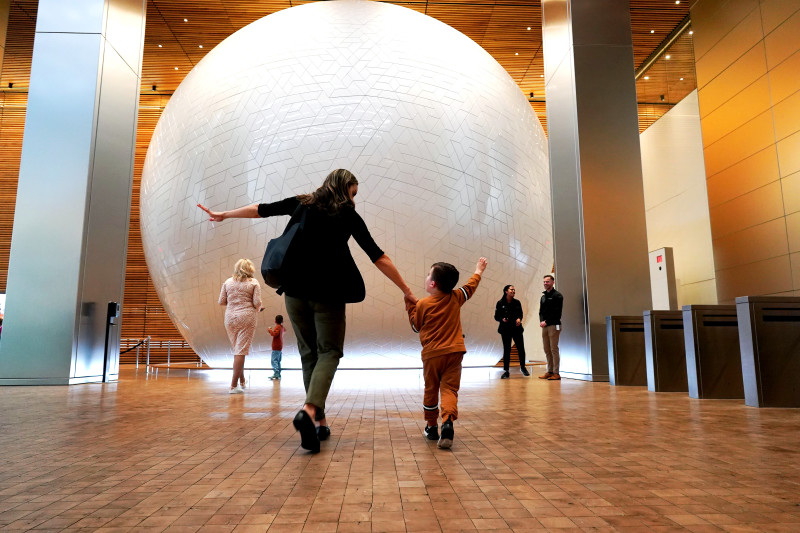 The Universal Sphere at the Comcast Center Campus