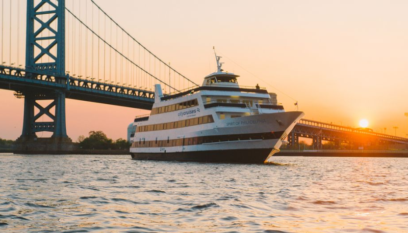 City Cruises Anchored by Hornblower