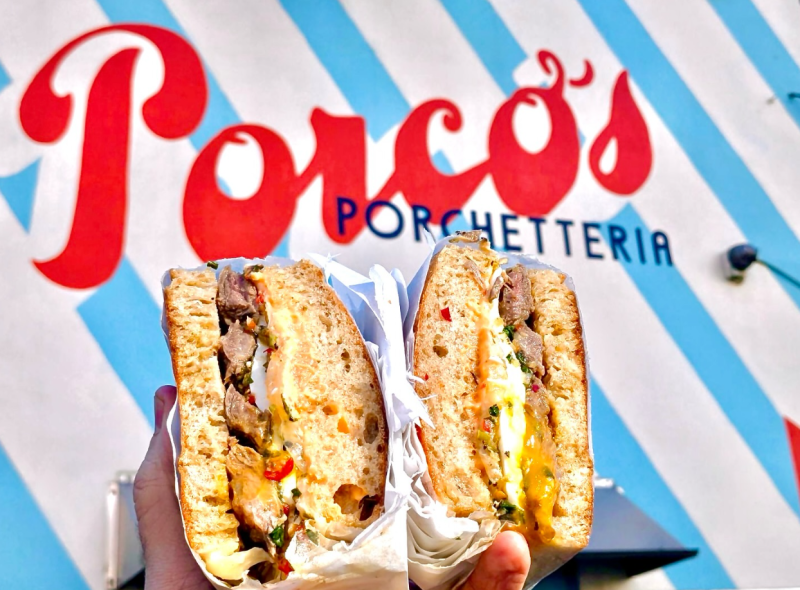 Porco’s Porchetteria and Small Oven Pastry Shop