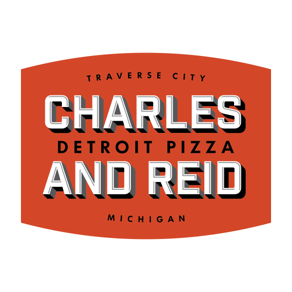 Charles and Reid Detroit Pizza Logo