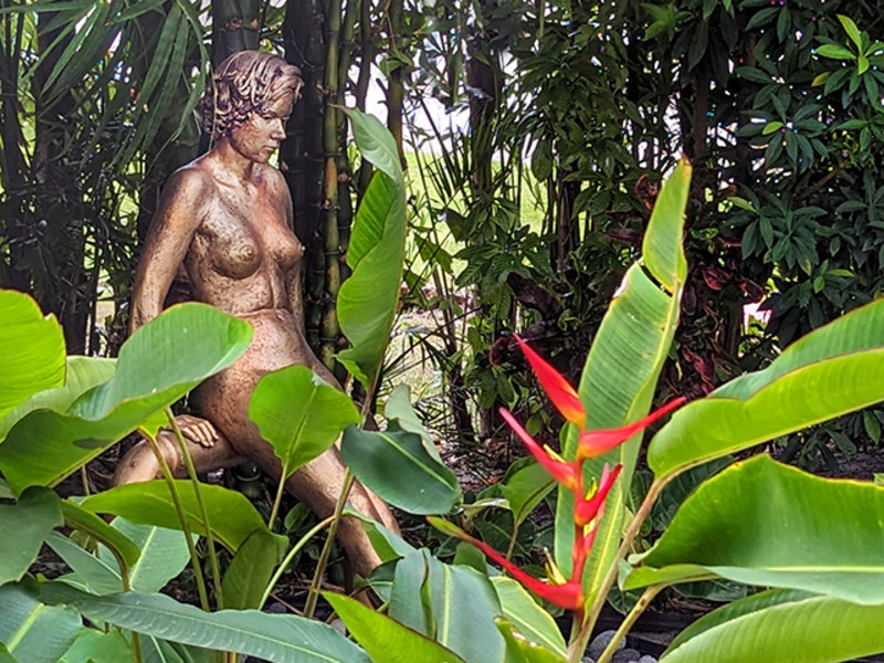 La obra de Reuben Hale – Foto de la galería y el jardín de esculturas
