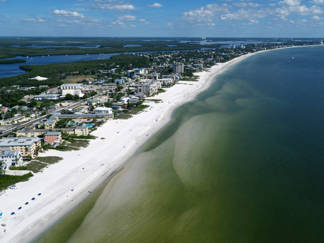 Fort Myers Beach coastline