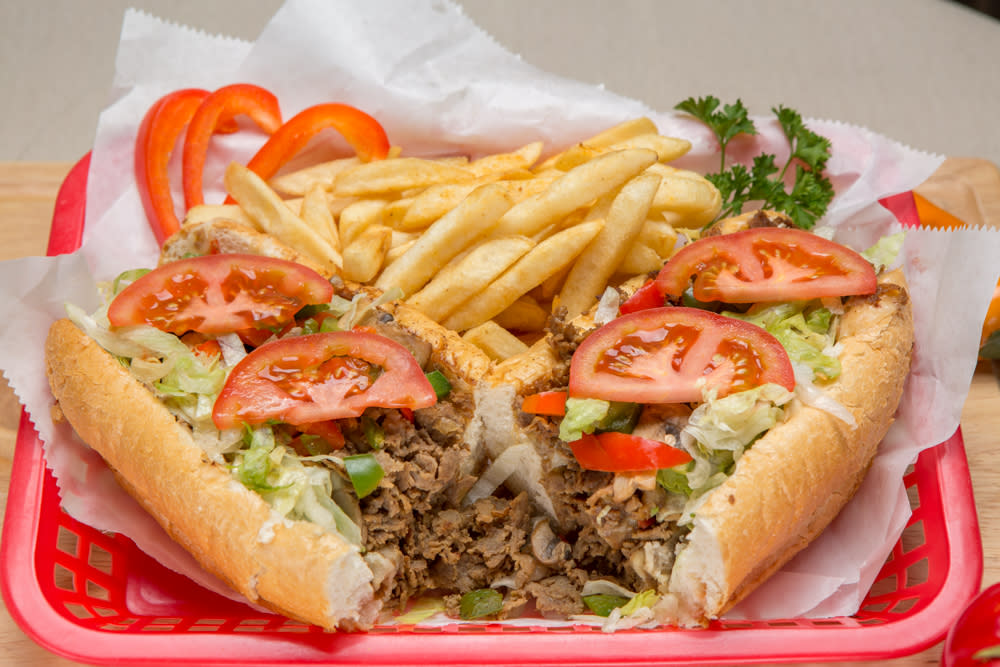 Jersey Jo’s cheesesteak meal and fries