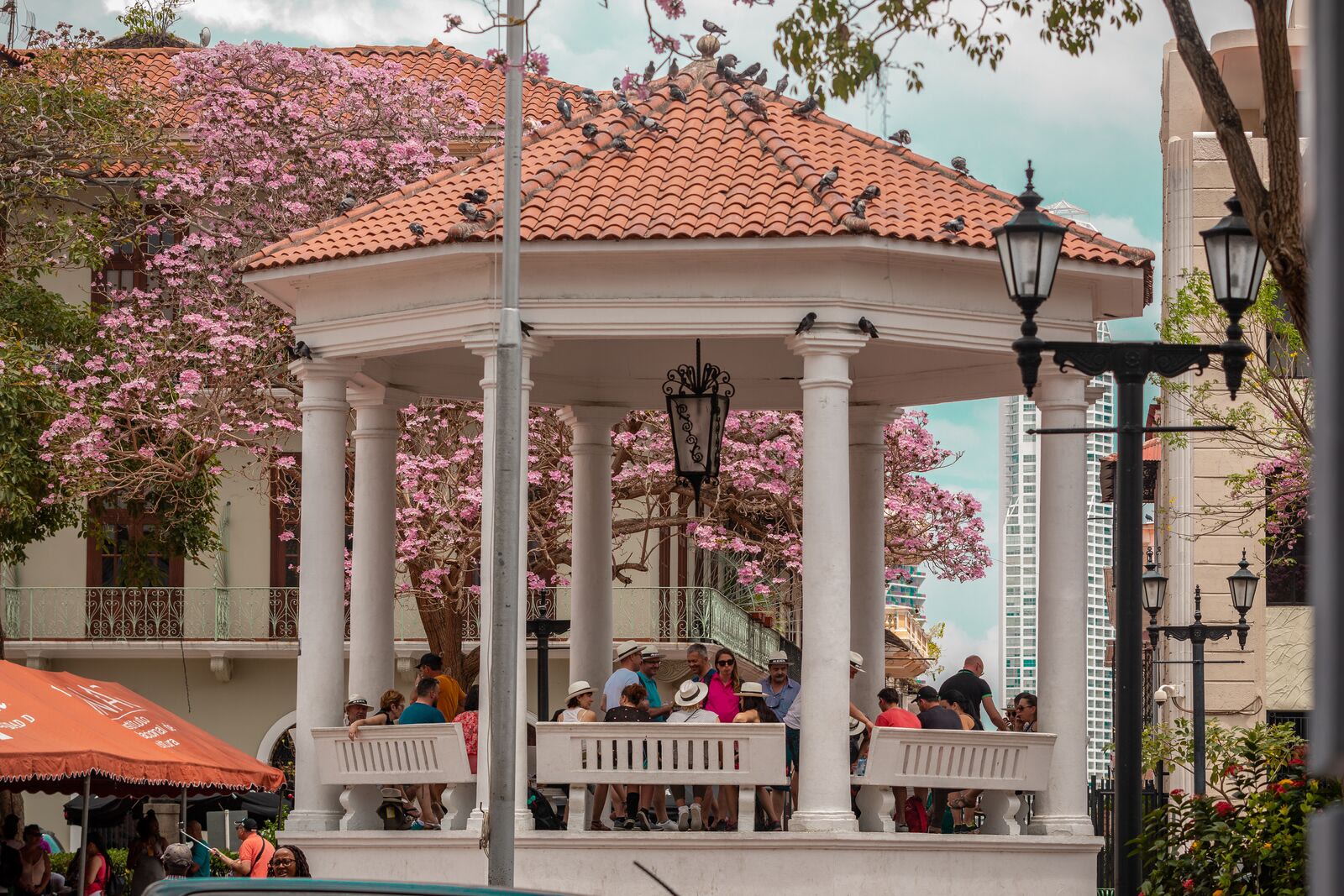 Plaza de la Independencia in Casco Viejo.