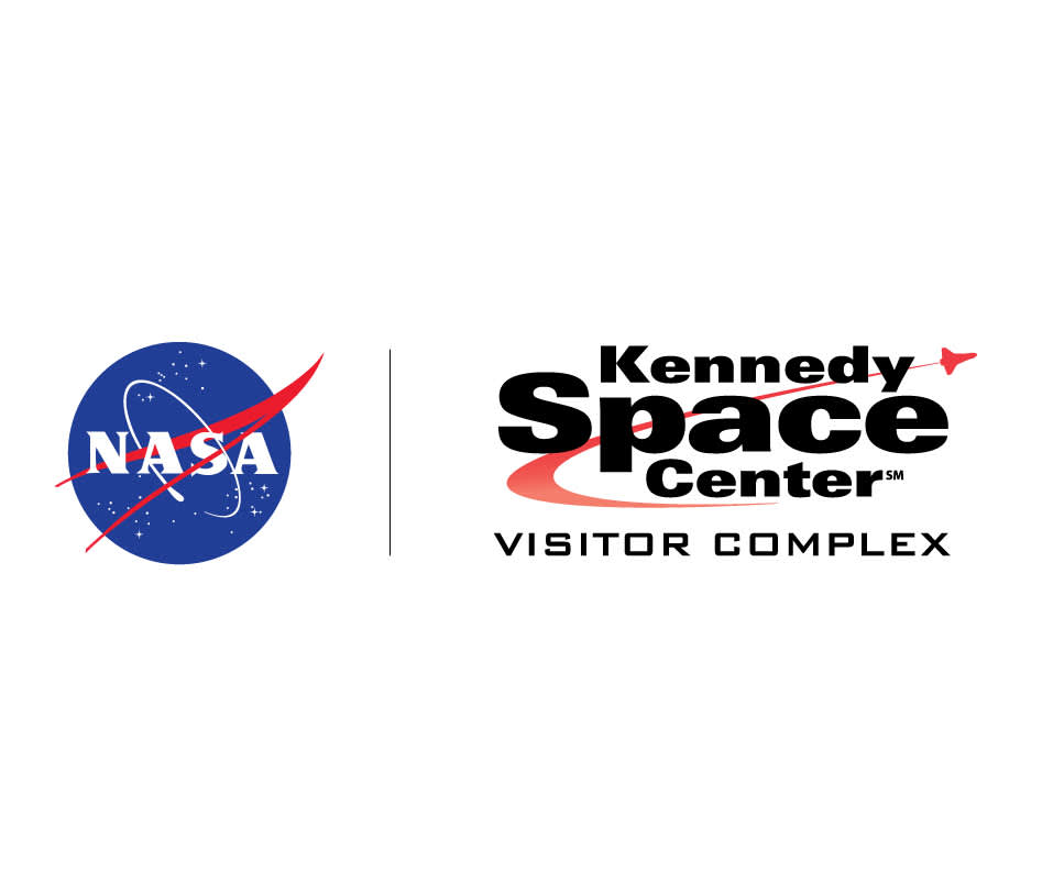 Kennedy Space Center Visitor Complex logo with NASA