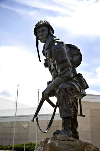 Iron Mike at the Airborne  Special Operations Museum