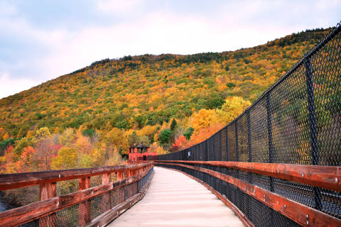 Take in the Pocono Mountains Fall Foliage