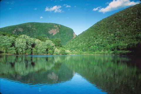 Delaware Water Gap in the Pocono Mountains