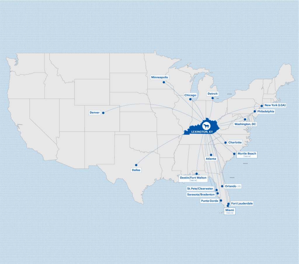 Direct Flights Map