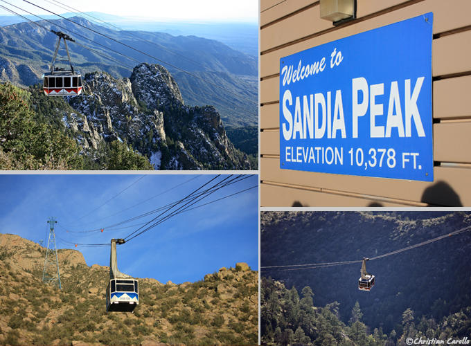 Taking a Ride on the Sandia Peak Aerial Tramway in Albuquerque