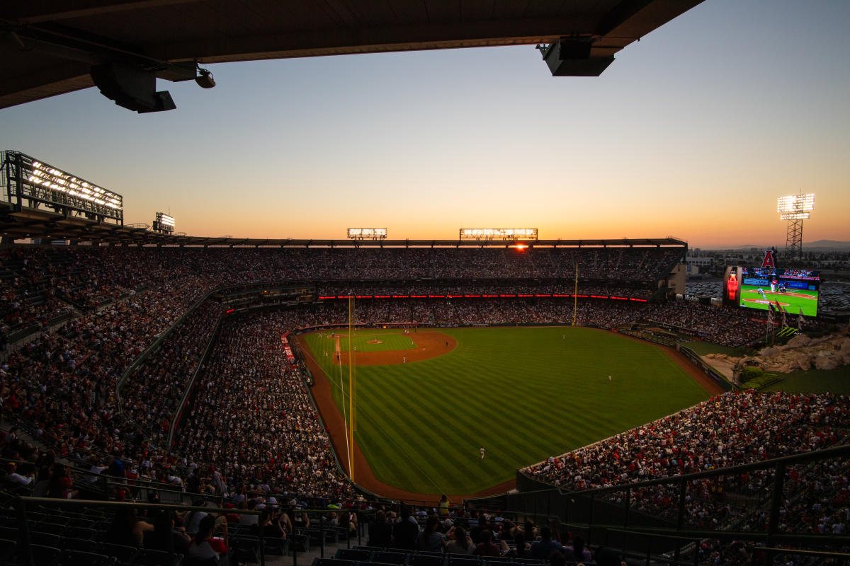 Angel Stadium in Anaheim, CA
