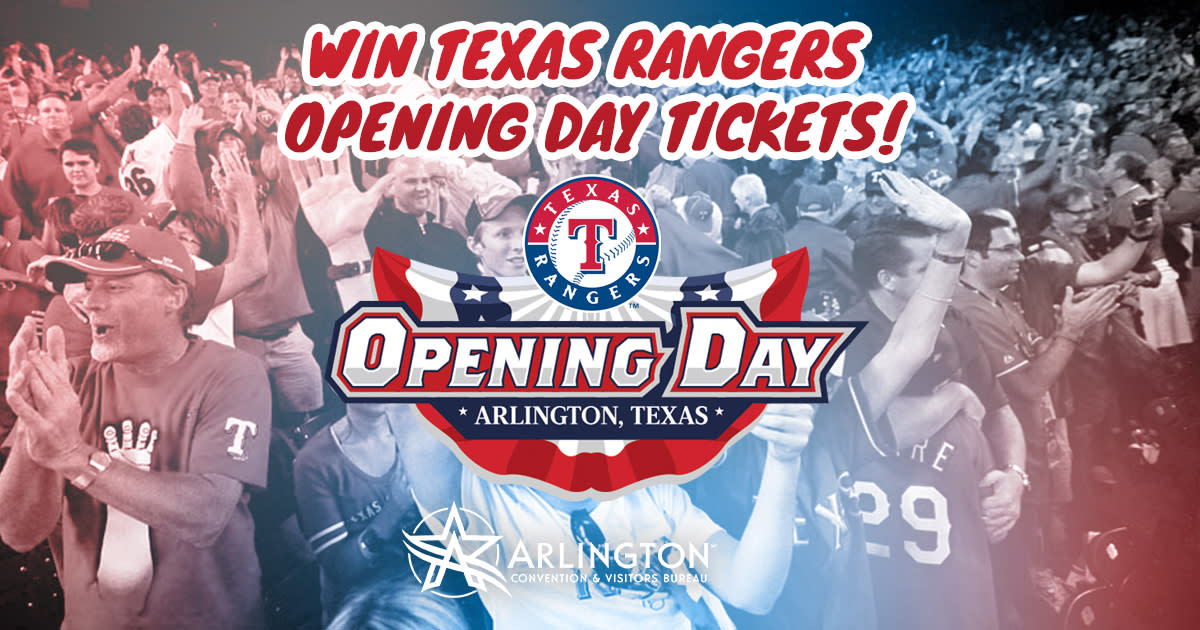Win Texas Rangers Opening Day 2017 Tickets from ACVB!