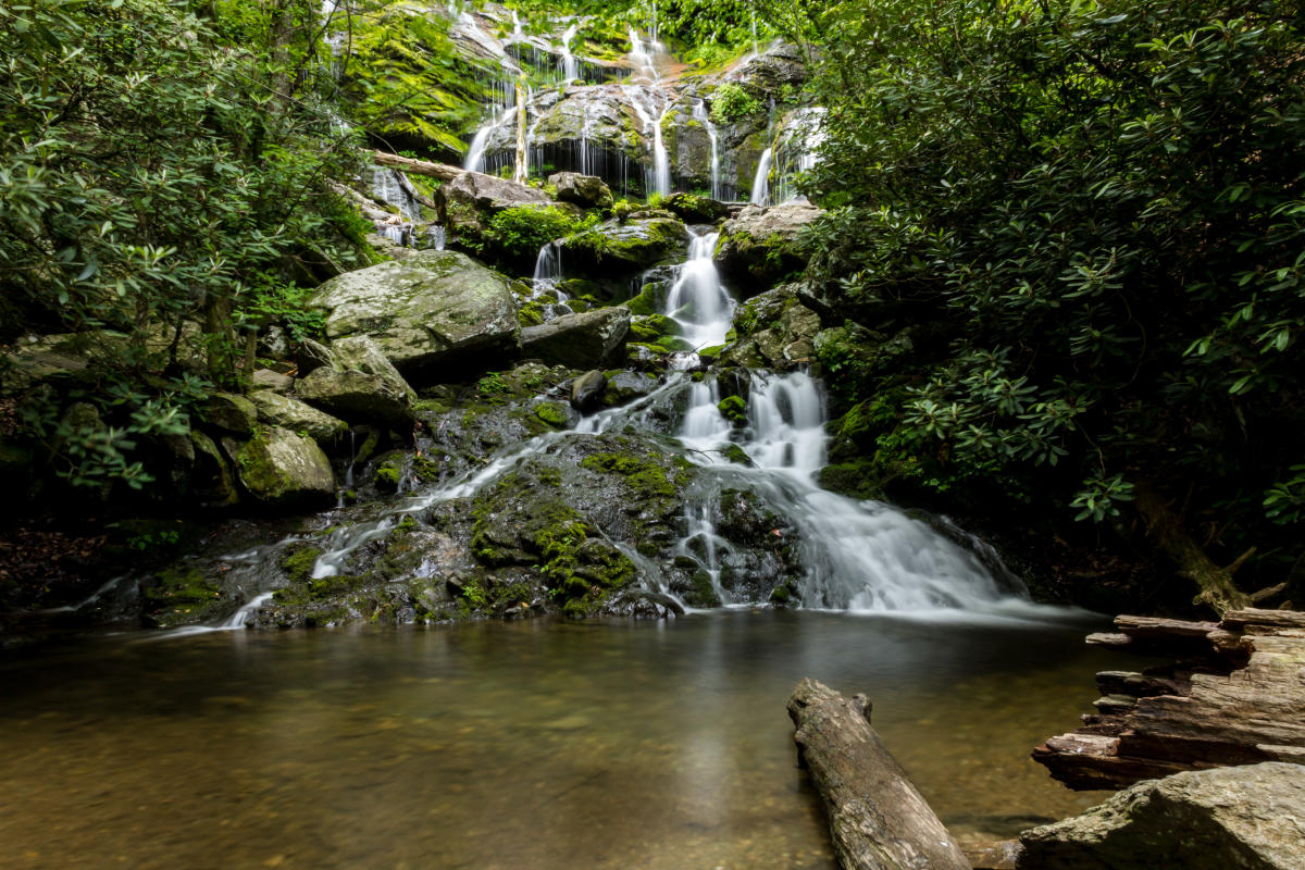 Catawba Falls Trail Hiking Near Asheville N C
