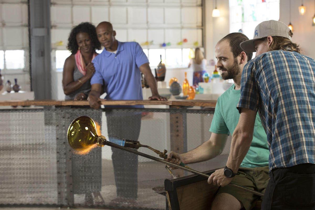 Experience Glass Art in Asheville, N.C. Where to See Glass in