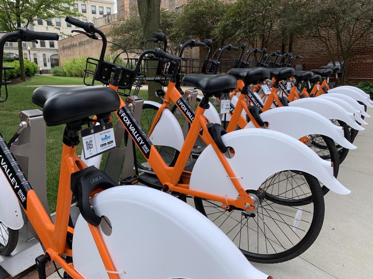 Fox Valley Bike Share in the Aurora Area of Illinois