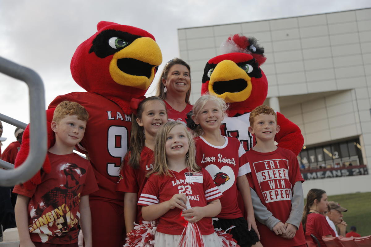 Lamar University Game Day Festivities & Bonfire