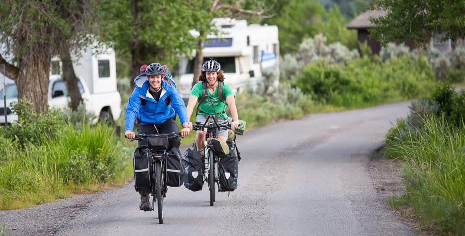 Biking in yellowstone deals