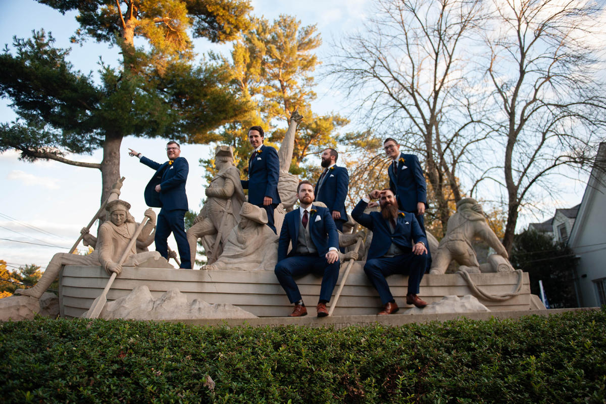 A Very Washington Wedding at Washington Crossing Inn