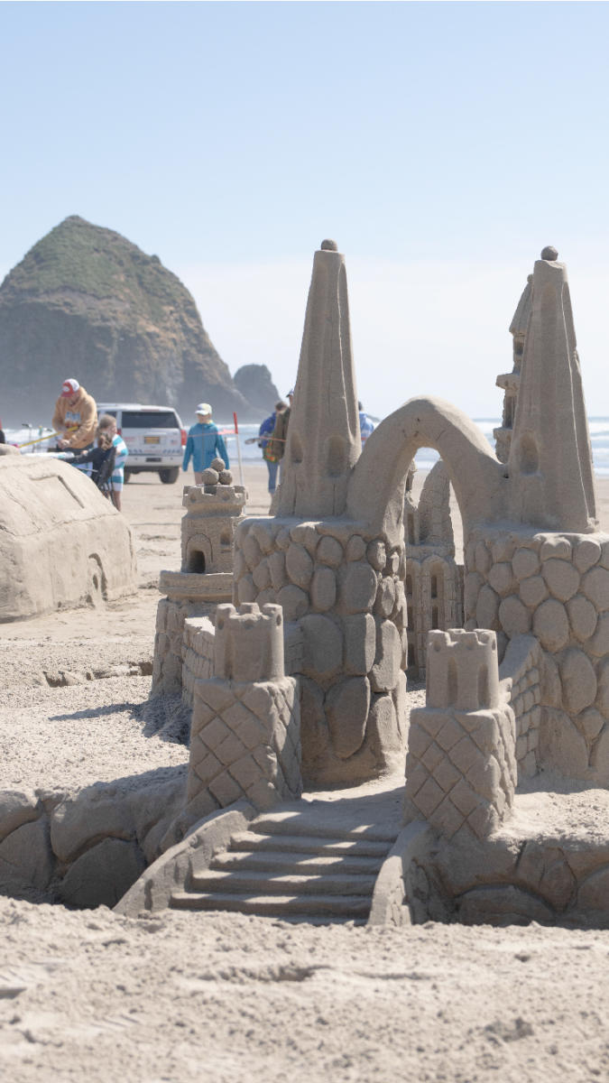 Register for the Cannon Beach Sandcastle Contest