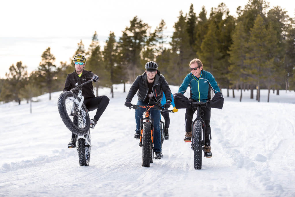 Fat Biking in Casper, WY Winter Outdoor Activities