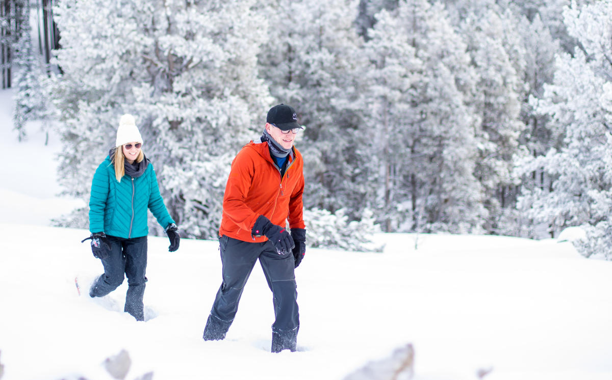Snowshoeing In Casper Wyoming Winter Fun At Casper Mountain