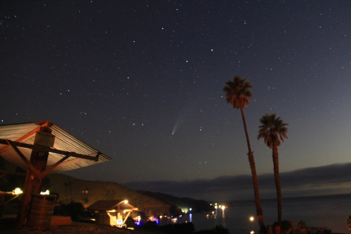 2020 “Christmas Star” on Catalina Island