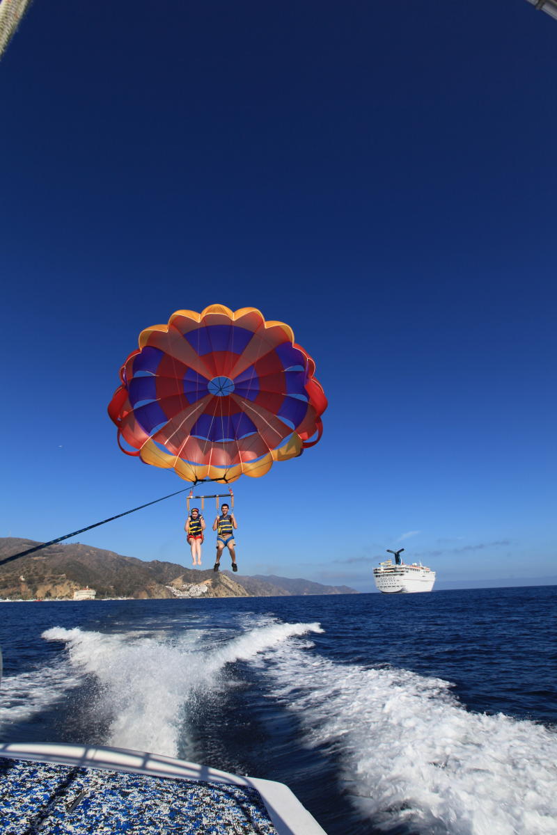 Para Sailing Catalina Island