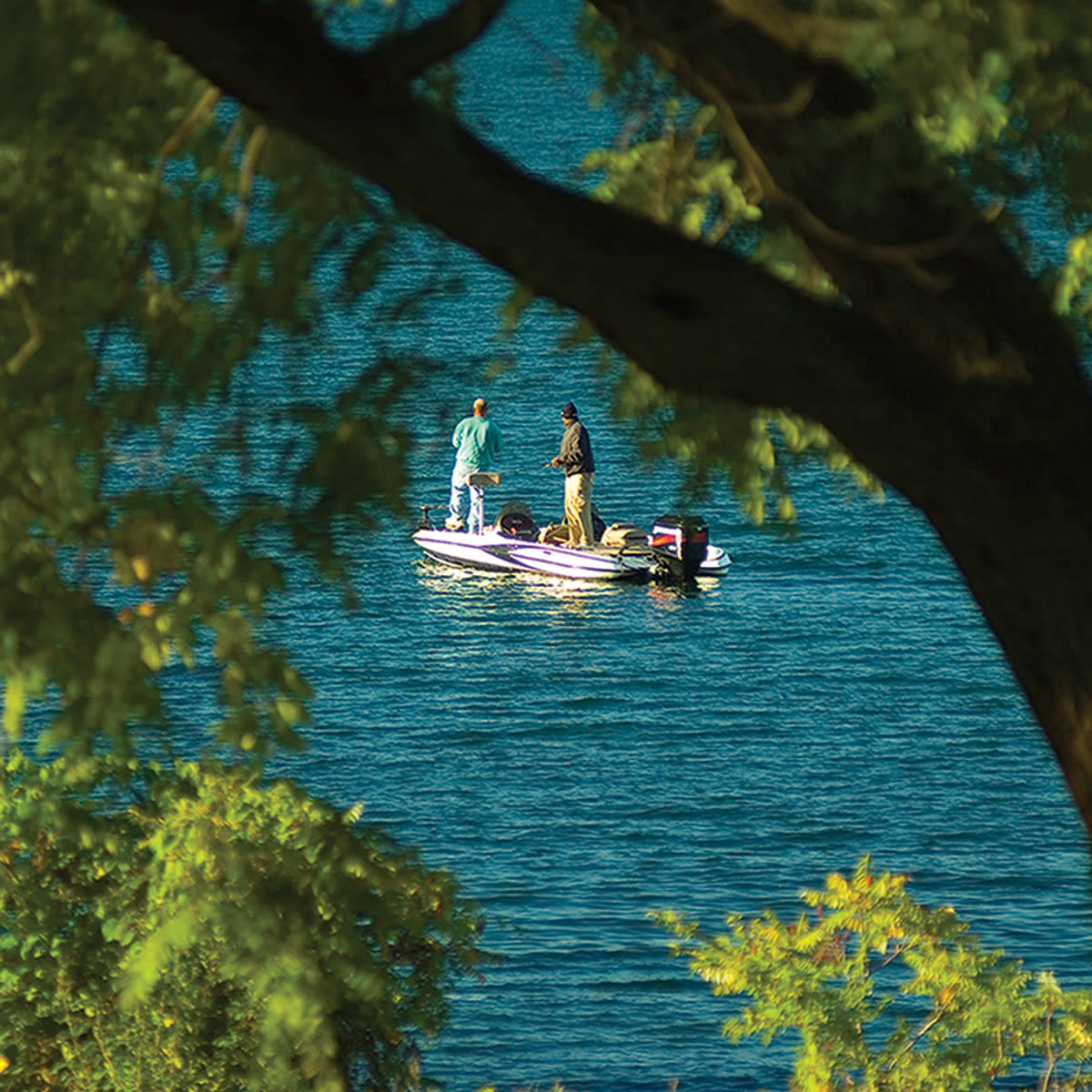 Fishing on Owasco Lake