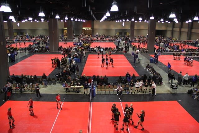 FIRST TO THE FINISH WINTERFEST VOLLEYBALL TOURNAMENT EXPECTS OVER