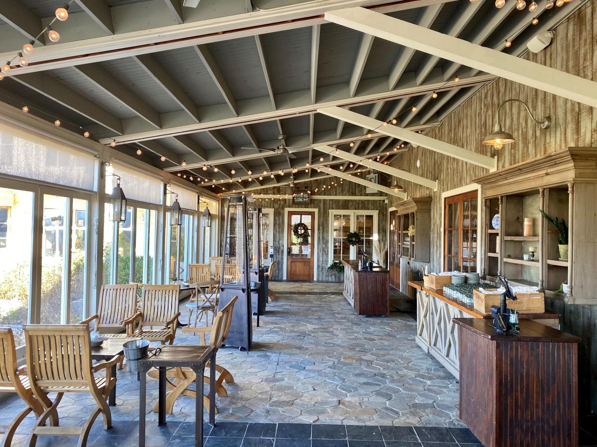 Heated Outdoor Patio Dining