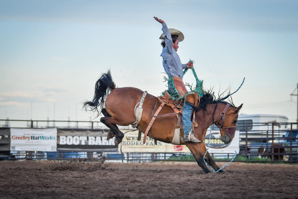 Saddle bronc riding boots online