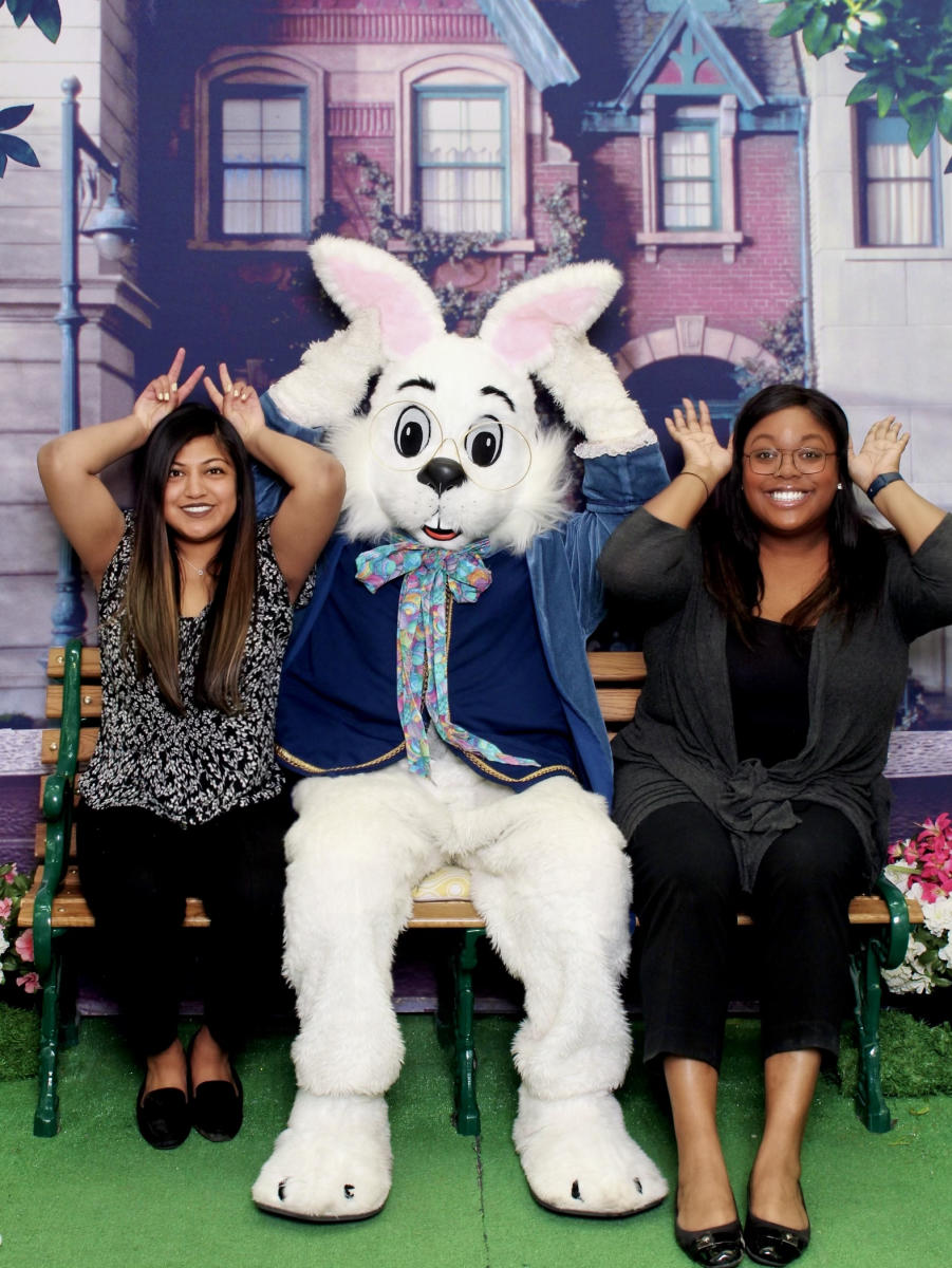 Hop to It! The Bunny Returns to Woodfield Mall for Easter