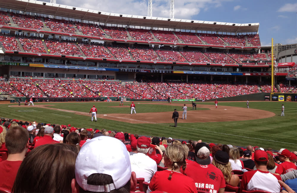 Cincinnati Reds welcome fans back to Great American Ball Park