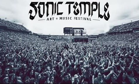 Limited NEW Sonic Temple Art+Music Fest 2019 Men's T-Shirt 2 sided made In Us