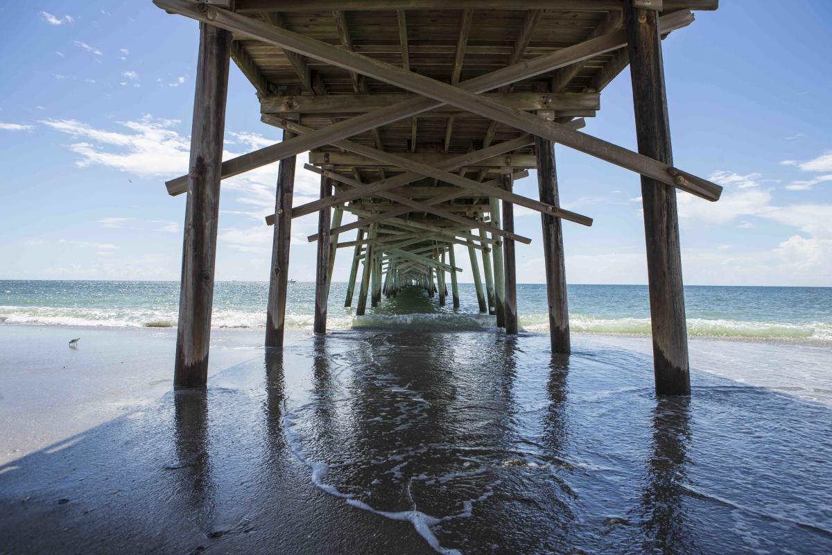Atlantic Beach Nc Ft Macon State Park And Fishing Piers