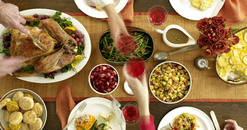 Thanksgiving giada at home