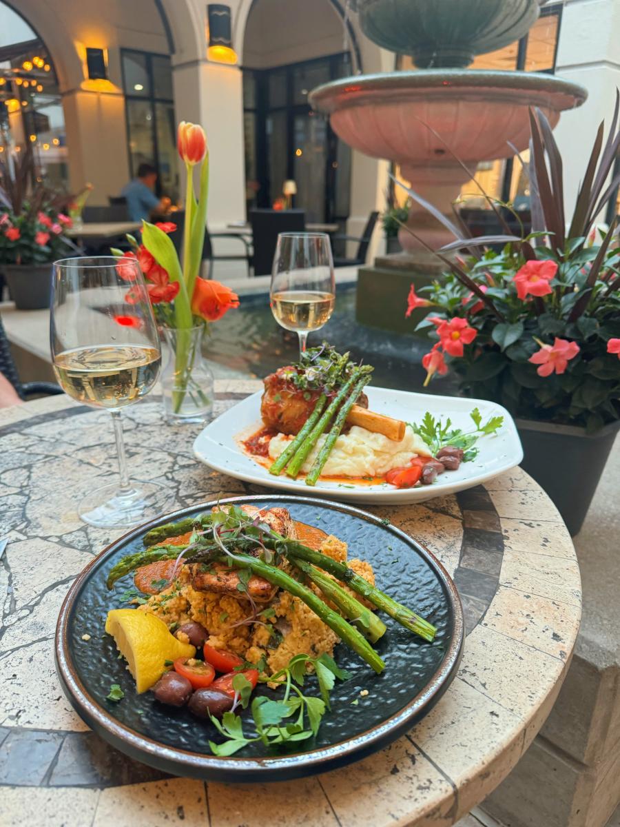 Find a Hidden Courtyard Patio, Great Greek Food, &amp; Bottomless Brunch at ...
