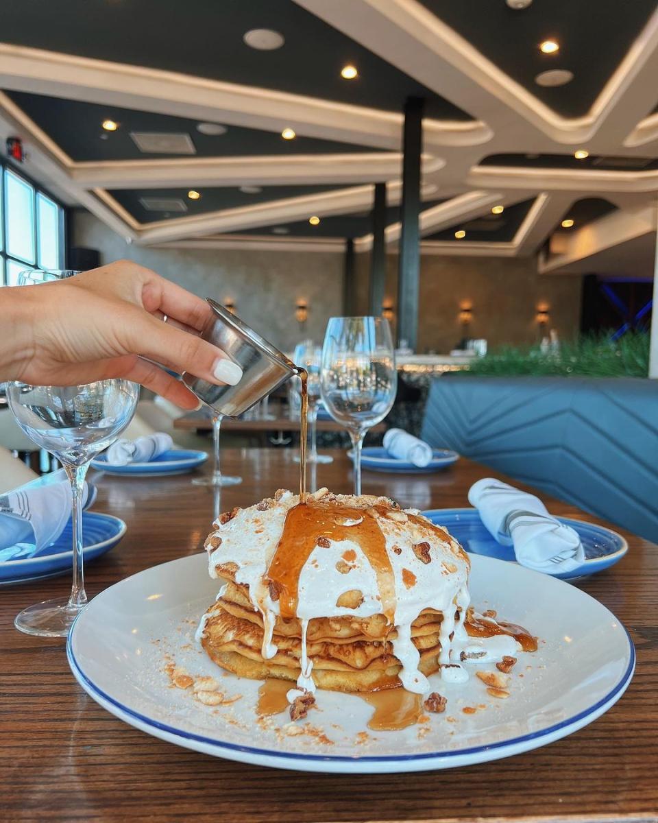 Stirr's New Brunch Menu Features Pumpkin Spiced Pancakes, TexasShaped