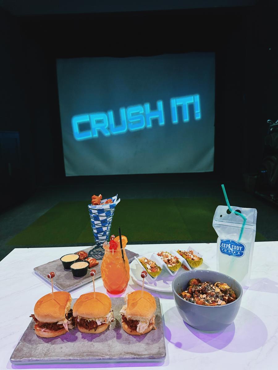 Highlighting Crush It, the Interactive Sports Lounge Offering 15