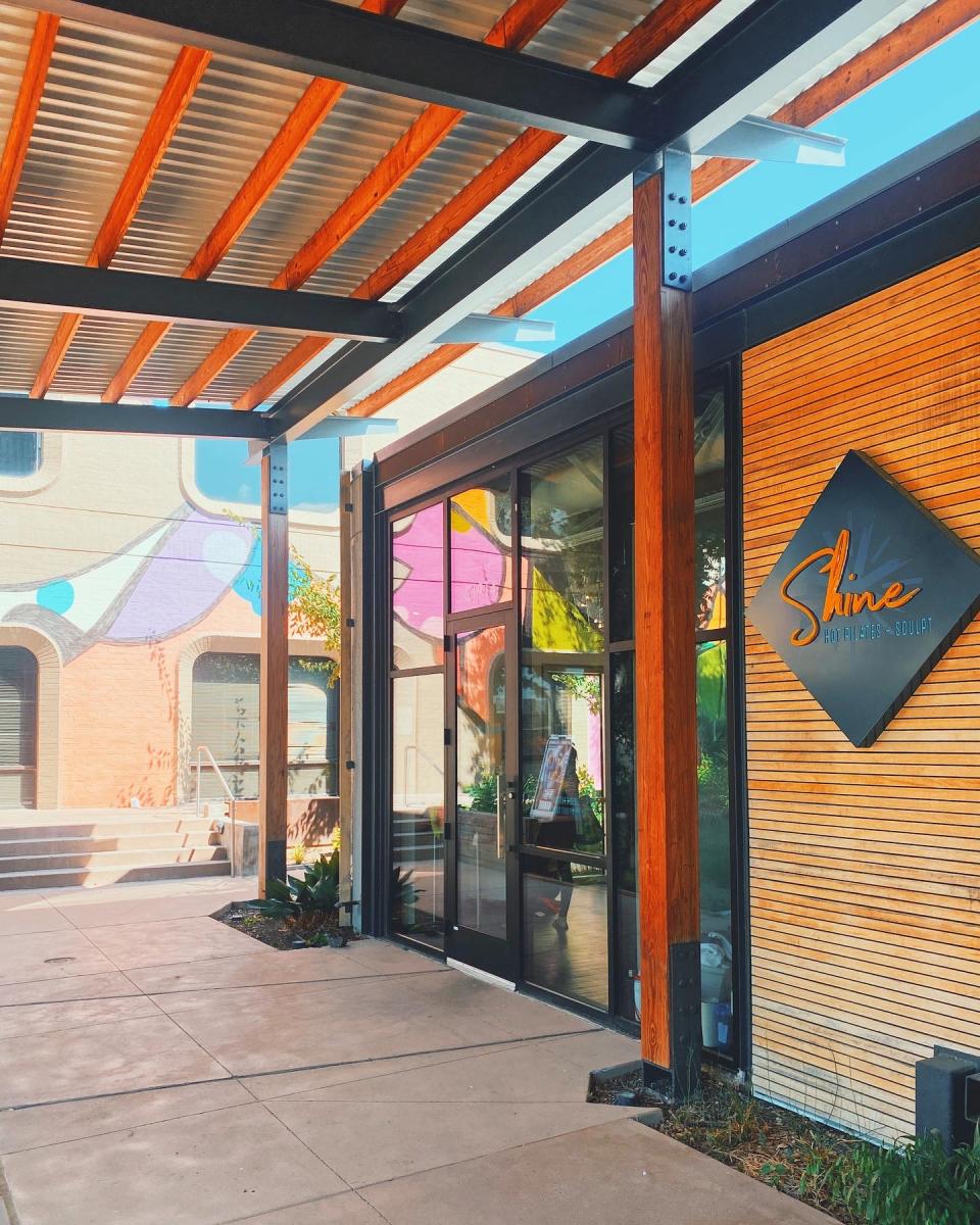Shine Hot Pilates for a Sweaty Sculpt Class