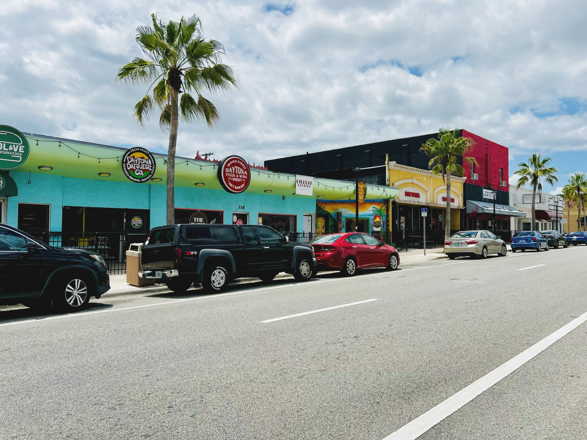 Seabreeze Boulevard Entertainment District in Daytona Beach