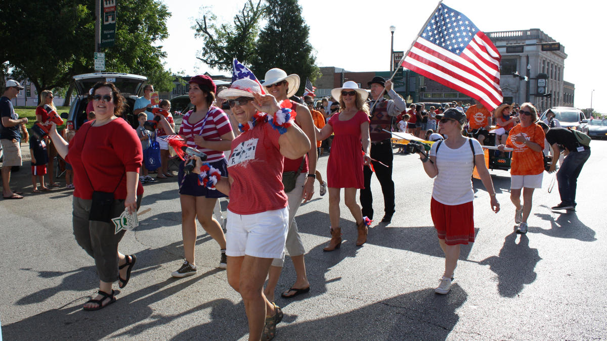 4th of July in Denton, TX Fireworks Show, Parade & 5k