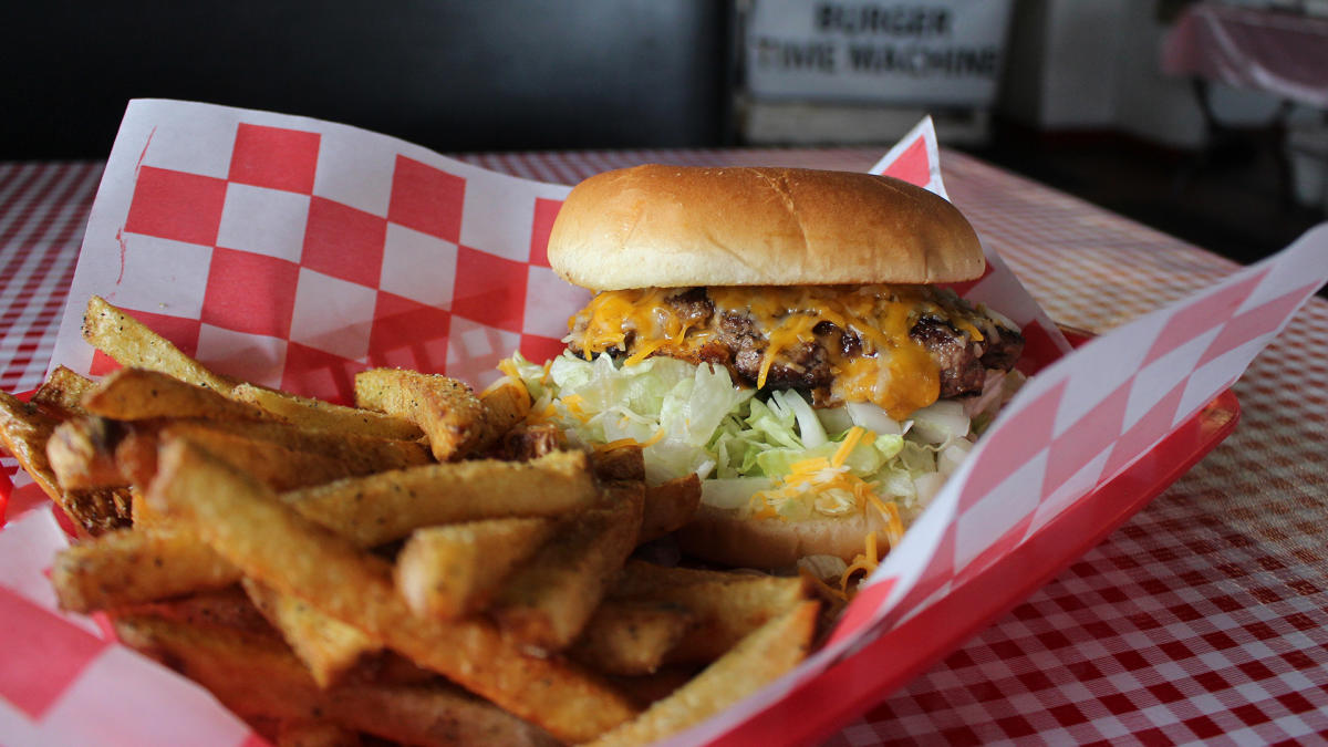 Denton institution serving mouthwatering burgers for decades.