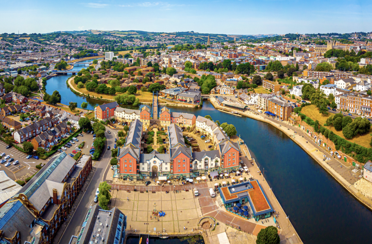 Exeter Riverside and Skyline Walk - East Devon