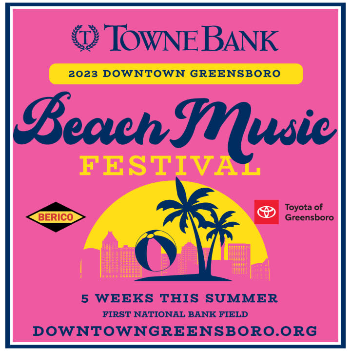 TowneBank Beach Music Festival Returns This Summer in Downtown Greensboro