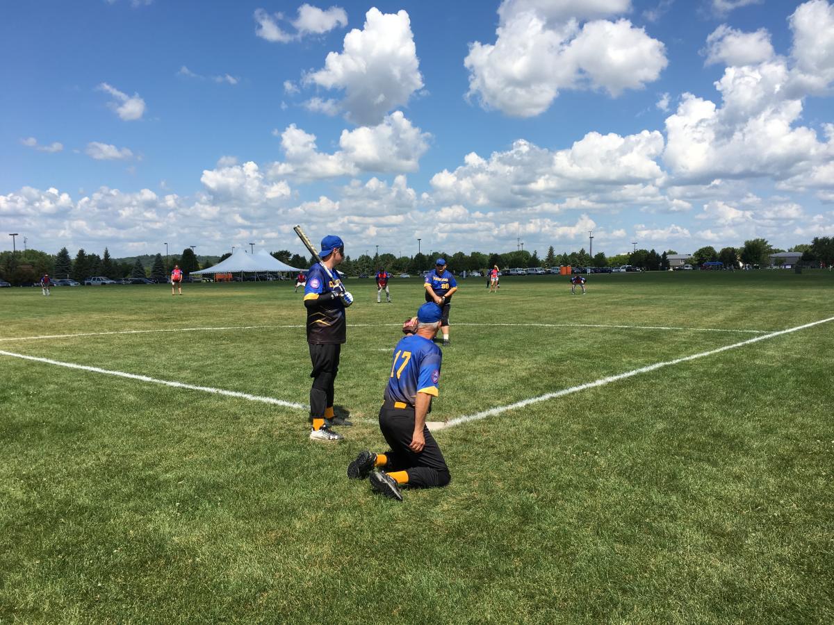 Batter up Beep Baseball World Series for visually impaired players