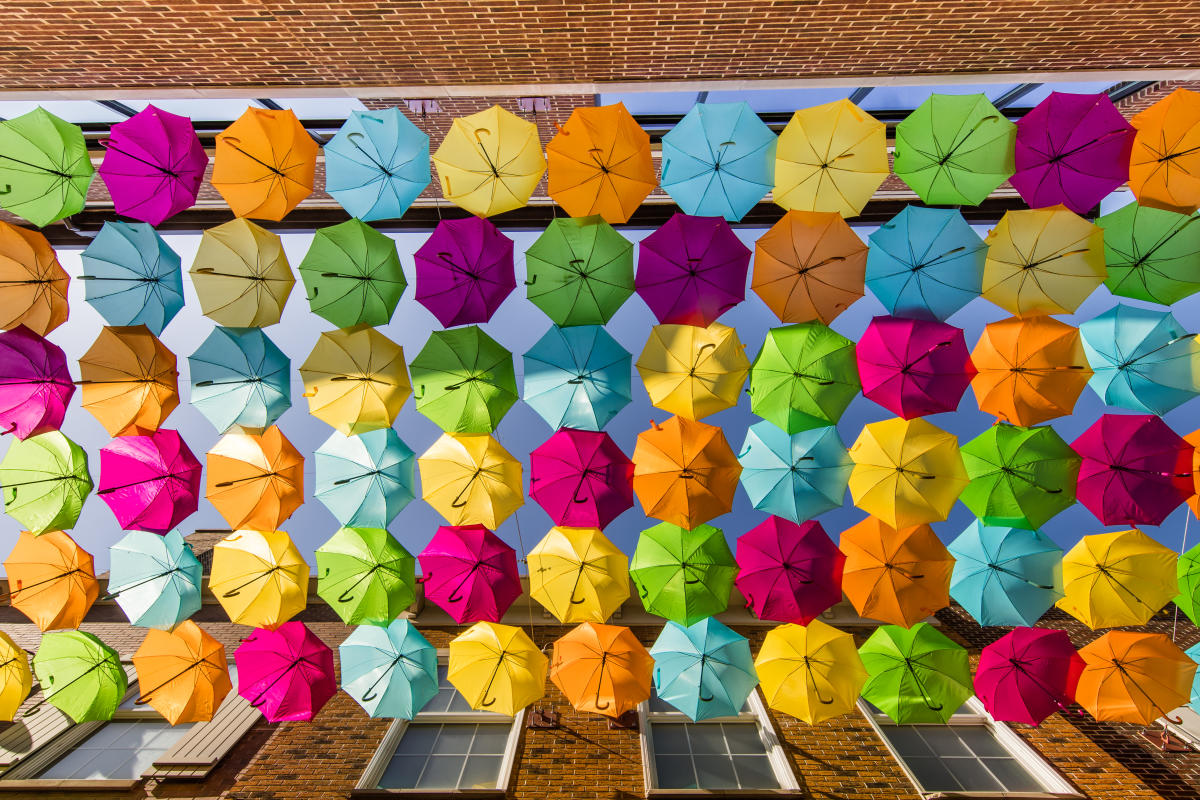 Umbrella Sky Project Explore Elmhurst, IL